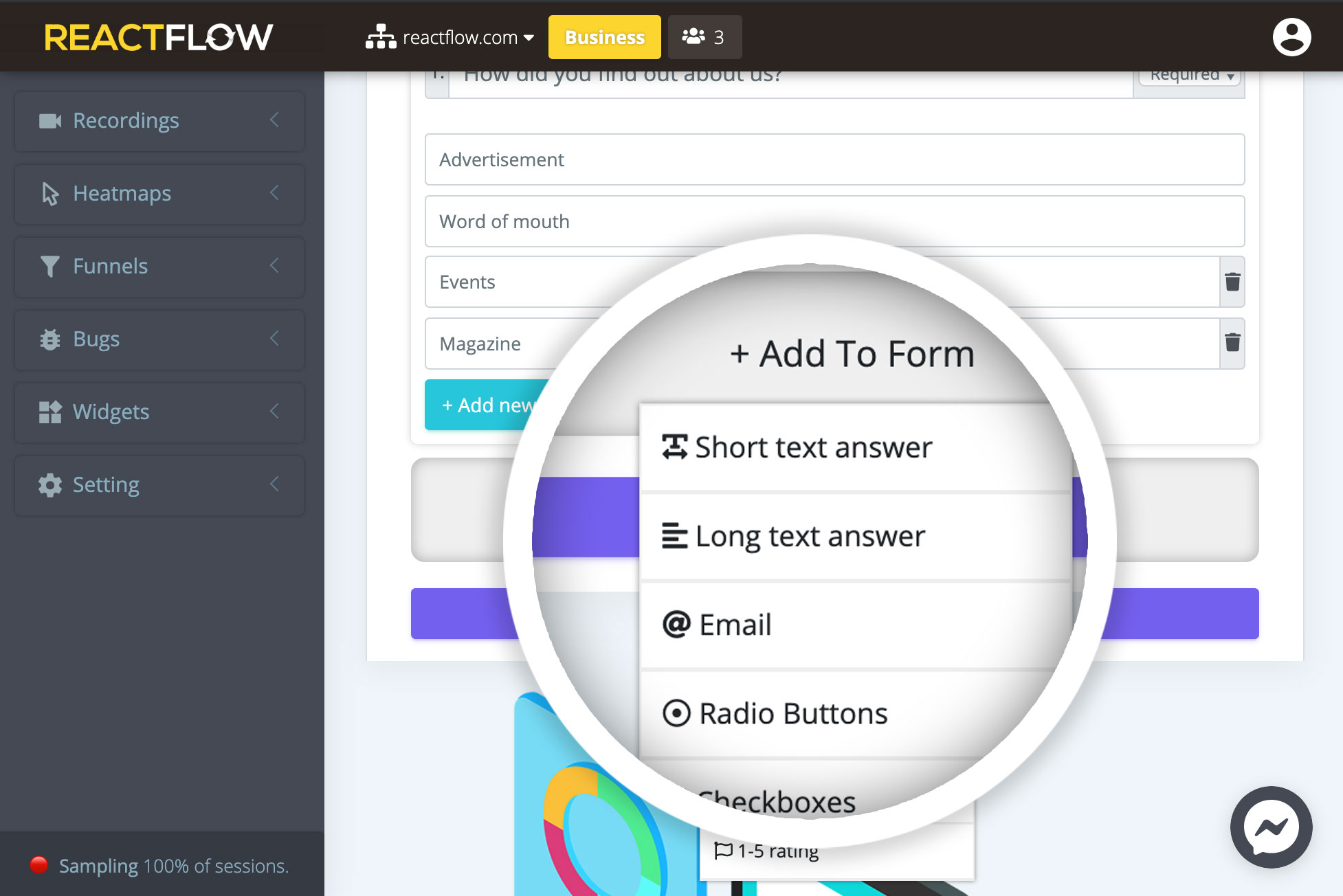 Drag and drop question creator